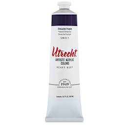 Utrecht Artists' Acrylic Paint - Dioxazine Purple, 5 oz tube