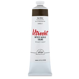 Utrecht Artists' Acrylic Paint - Raw Umber, 5 oz tube