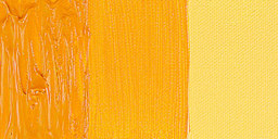 Utrecht Artists' Acrylic Paint - Azo Yellow Orange swatch