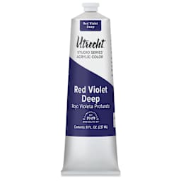 Utrecht Studio Series Acrylic Paint - Red Violet Deep, 237 ml tube