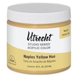 Utrecht Studio Series Acrylic Paint - Naples Yellow Hue, Pint