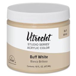 Utrecht Studio Series Acrylic Paint - Buff White, Pint