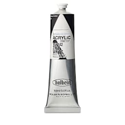 Holbein Heavy Body Artist Acrylics - Zinc White, 150 ml tube