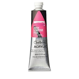 Holbein Heavy Body Artist Acrylics - Compose Rose, 60 ml tube