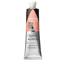 Holbein Heavy Body Artist Acrylics - Shell Pink, 60 ml tube
