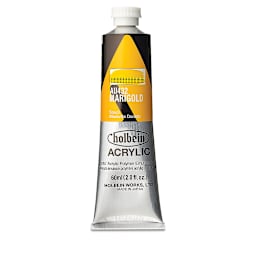 Holbein Heavy Body Artist Acrylics - Marigold, 60 ml tube