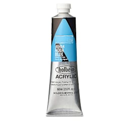 Holbein Heavy Body Artist Acrylics - Aqua Blue, 60 ml tube