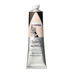 Holbein Heavy Body Artist Acrylics - Pearl Pink, 60 ml tube