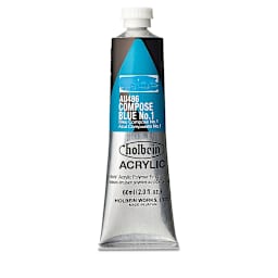 Holbein Heavy Body Artist Acrylics - Compose Blue 1 , 60 ml tube