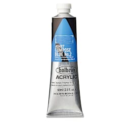 Holbein Heavy Body Artist Acrylics - Compose Blue 2, 60 ml tube
