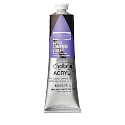 Holbein Heavy Body Artist Acrylics - Compose Violet, 60 ml tube