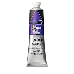 Holbein Heavy Body Artist Acrylics - Dioxazine Violet, 60 ml tube