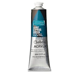 Holbein Heavy Body Artist Acrylics - Cyprus Green, 60 ml tube