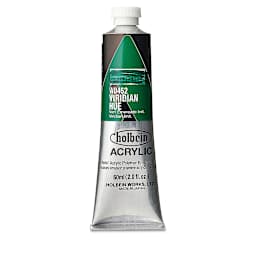 Holbein Heavy Body Artist Acrylics - Viridian Hue, 60 ml tube