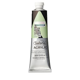 Holbein Heavy Body Artist Acrylics - Pearl Green, 60 ml tube