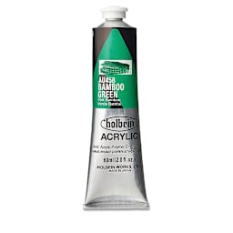 Holbein Heavy Body Artist Acrylics - Bamboo Green, 60 ml tube