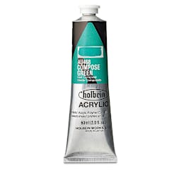 Holbein Heavy Body Artist Acrylics - Compose Green, 60 ml tube