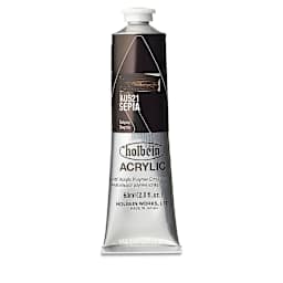 Holbein Heavy Body Artist Acrylics - Sepia, 60 ml tube