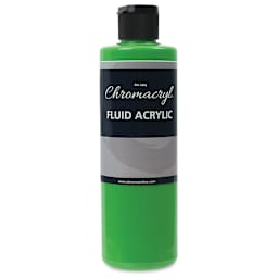 Chromacryl Fluid Acrylic - Green Light, 250 ml