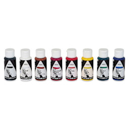 Holbein Fluid Acrylics - Set of 8, 35 ml