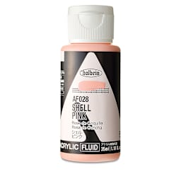 Holbein Fluid Acrylics - Shell Pink, 35 ml Bottle