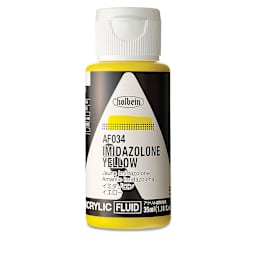 Holbein Fluid Acrylics - Imidazolone Yellow, 35 ml Bottle