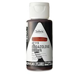 Holbein Fluid Acrylics - Imidazolone Brown, 35 ml Bottle