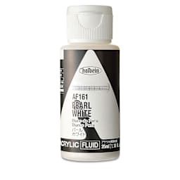 Holbein Fluid Acrylics - Pearl White, 35 ml Bottle
