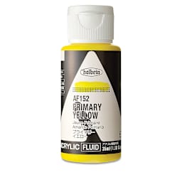 Holbein Fluid Acrylics - Primary Yellow, 35 ml Bottle