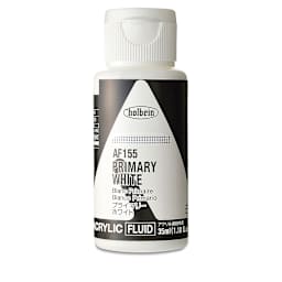 Holbein Fluid Acrylics - Primary White, 35 ml Bottle