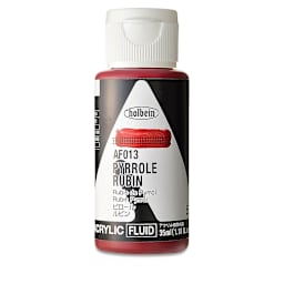Holbein Fluid Acrylics - Pyrrole Rubin, 35 ml Bottle