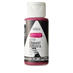 Holbein Fluid Acrylics - Primary Magenta, 35 ml Bottle