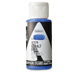 Holbein Fluid Acrylics - Cobalt Blue, 35 ml Bottle