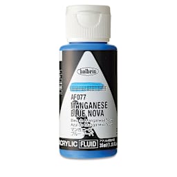 Holbein Fluid Acrylics - Manganese Blue Nova, 35 ml Bottle