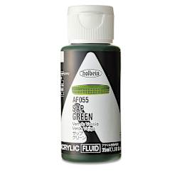 Holbein Fluid Acrylics - Sap Green, 35 ml Bottle