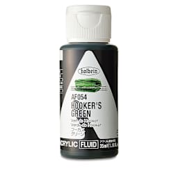 Holbein Fluid Acrylics - Hookers Green, 35 ml Bottle