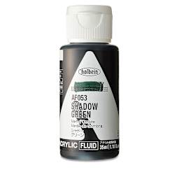 Holbein Fluid Acrylics - Shadow Green, 35 ml Bottle