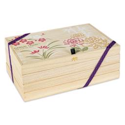 Kuretake Gansai Tambi Watercolor Set of 100 side view of package