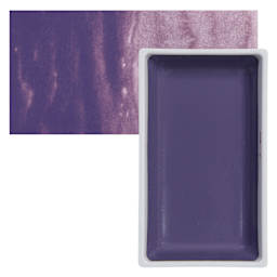 Kuretake Gansai Tambi Watercolor Pan - Old Mauve pan and swatch
