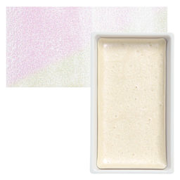 Kuretake Gansai Tambi Watercolor Pan - Opal Violet pan and swatch