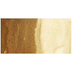 Kuretake Gansai Tambi Watercolor Pan - Yellow Brown swatch