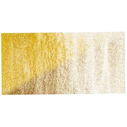 Kuretake Gansai Tambi Watercolor Pan - Yellow Gold swatch