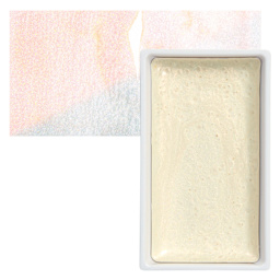 Kuretake Gansai Tambi Watercolor Pan - Opal Copper pan and swatch