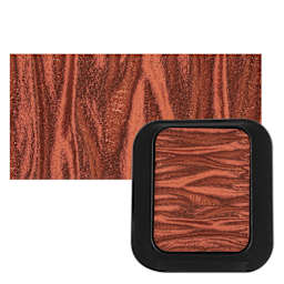 Finetec Artist Mica Watercolor - Tangelo pan and swatch