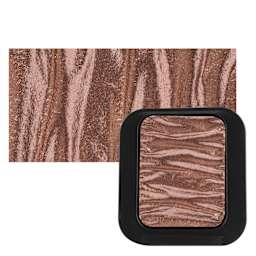 Finetec Artist Mica Watercolor - Golden Rose pan and swatch