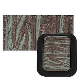 Finetec Artist Mica Watercolor- Mystic Color pan and swatch