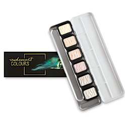 Finetec Artist Mica Watercolor - Iridescent Set of 6. In package with box.