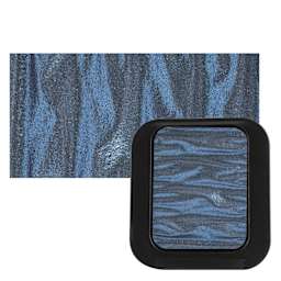 Finetec Artist Mica Watercolor - Sapphire Blue pan and swatch