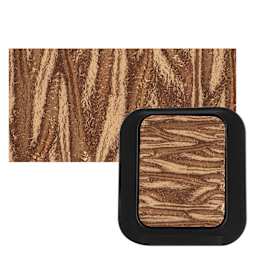 Finetec Artist Mica Watercolor - Bronze pan and swatch