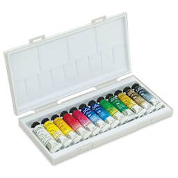 Sennelier La Petite Aquarelle Watercolor, Set of 12 Tubes, Travel Set
